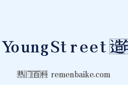 YoungStreet造句是什么意思的图片